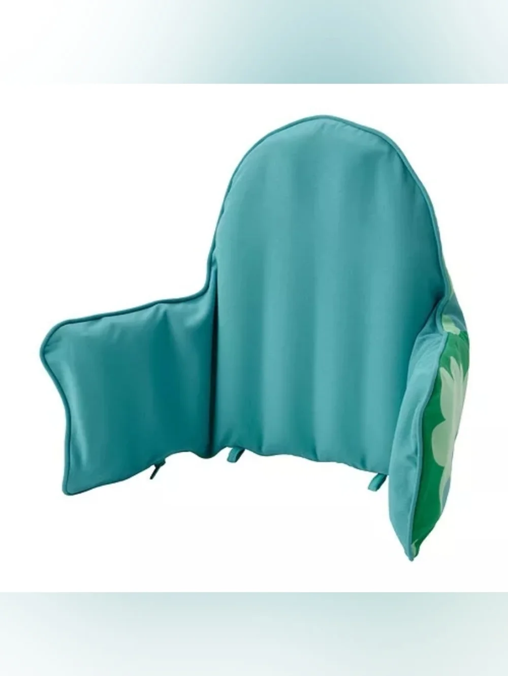 IKEA Antilop Green Scallop Pattern Seat Cover